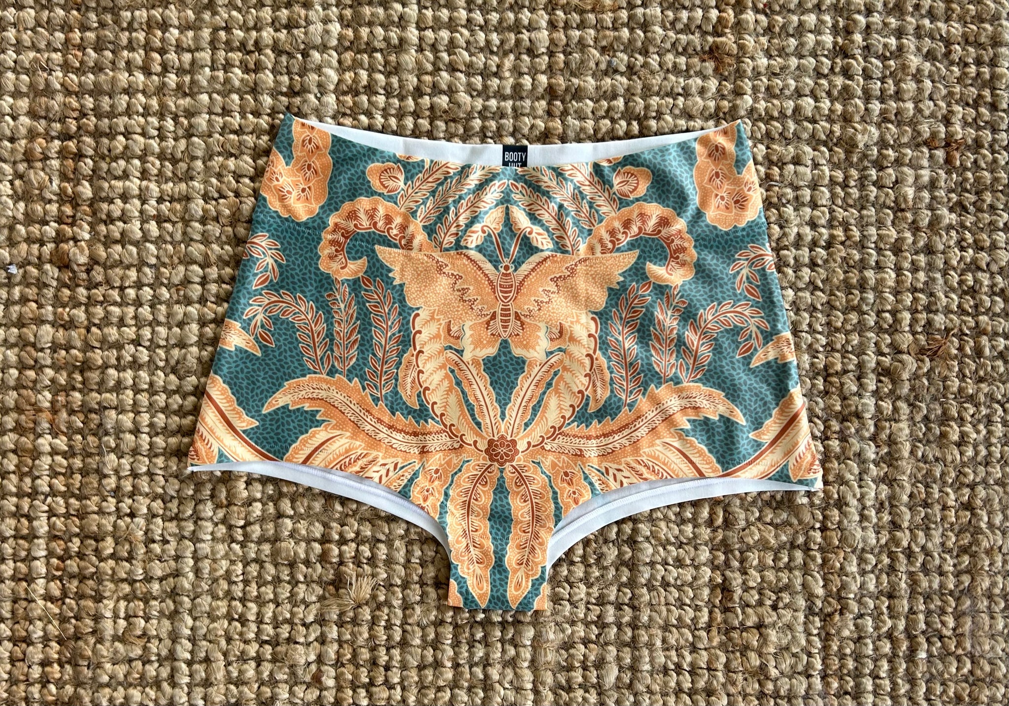 Batik Moth Gold High Waist